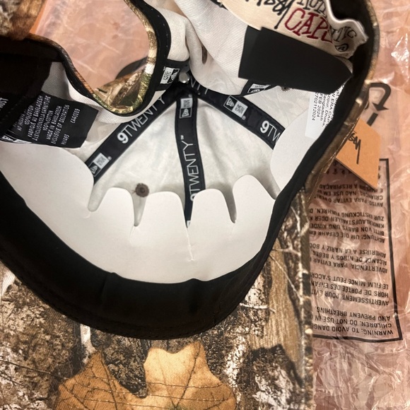 New Stussy x New Era 9Twenty Basic Strapback Hat RealTree Camouflage - Picture 4 of 6